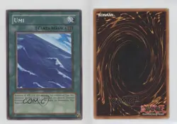 Umi Spanish 1st Ed. YuGiOh Legend of Blue Eyes White Dragon #LDD-S050 2002 3c7 - Image 3