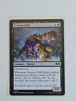 Scream Puff - Wilds of Eldraine - LP - MTG Magic - Common - Creature - Image 1