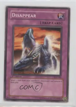 Disappear 1st Ed. YuGiOh Starter Deck Yugi Evolution #SYE-049 2004 nh3 - Image 1