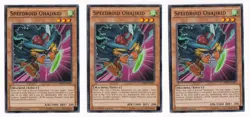 3x Speedroid Ohajikid HSRD-EN007 Rare 1st Edition NM YuGiOh! - Image 1