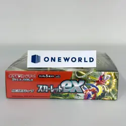 Pokemon Card Scarlet & Violet Scarlet ex Booster Box Japanese sv1S - Image 4