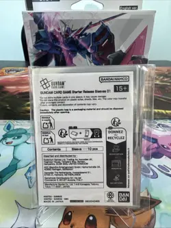 Gundam Card Game TCG Starter Event Promo Sleeves New (10 PCs) - Image 2