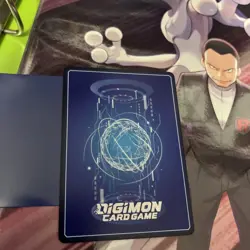 Digimon Card Game Nokia Shiramine BT22-084 Alt Art SP SR Cyber Eden - Image 3