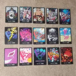 One Piece Don Card Lot of 15 - Image 1