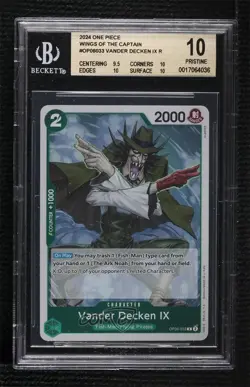 2023 One Piece Card Game: Wings of Captain OP06 #OP06-033 BGS 10 PRISTINE 0x1m - Image 1