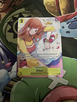 One Piece TCG - Zeus (Nami) Promo English Alt- R - OP11-106 - NM CARD ONLY - Image 3
