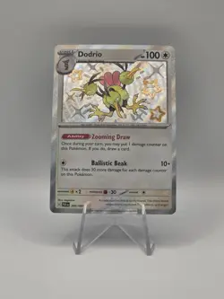 Dodrio Baby Shiny Holo Rare Paldean Fates Pokemon TCG Card 200/091 NM/Mint - Image 1