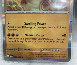 Hologram foil MASTERBALL Groudon 049/131 Prismatic Evolutions POKEMON Card 2023 - Image 3