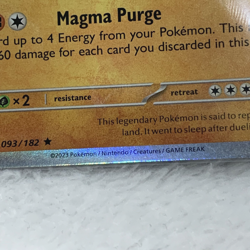 Hologram foil MASTERBALL Groudon 049/131 Prismatic Evolutions POKEMON Card 2023 - Image 4
