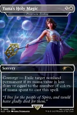 MTG | Yuna's Holy Magic #1868 | FINAL FANTASY x SECRET LAIR | NM | EN - Image 1