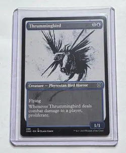 Thrummingbird #288 Phyrexia: All Will Be One Creature Showcase MTG NM/M - Image 1