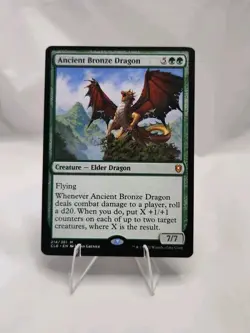 MTG Ancient Bronze Dragon #214 Mythic (Commander Legends Baldur's Gate) NM - Image 1