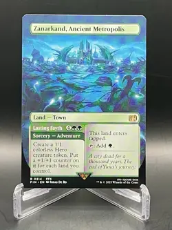 MTG Zanarkand, Ancient Metropolis [Borderless] R 0314 Final Fantasy Rare NM/M - Image 1