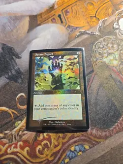 Arcane Signet Retro Foil MTG Promo - Played - - Image 1