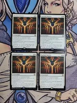 4x Radiant Destiny - NM/M LCC MTG Magic - Image 1
