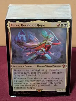 MTG Final Fantasy Terra, Herald Of Hope Commander Deck, Unboxed/ Sealed - Image 1