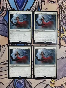4x Welcoming Vampire - NM/M LCC MTG Magic - Image 1