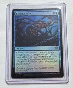 Serum Snare 068/271 Phyrexia: All Will Be One Foil Instant MTG NM/M - Image 1