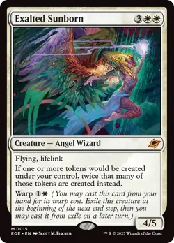 🧙Exalted Sunborn M 0015 EOE Edge Of Eternities MTG - Image 1