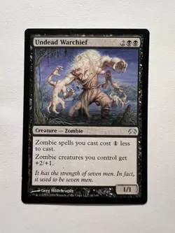 Undead Warchief - MTG Planechase - NM - Image 1