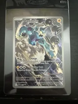 Thundurus | Black Bolt | SVP 209 | Pokemon Center Stamped - Image 1