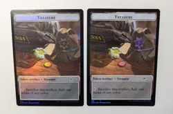 2x Walker - Treasure Token ✨Foil NM✨ Secret Lair Drop: The Walking Dead AMC MTG - Image 1