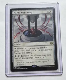 Norn's Wellspring 024/271 Phyrexia: All Will Be One Rare Artifact MTG NM/M - Image 1