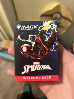 SDCC 2025 Magic The Gathering MTG Spider-Man Welcome Deck Green Miles Morales - Image 1