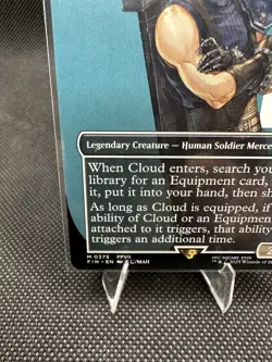 Cloud,Midgar Mercenary 2025 MTG WOTC Final Fantasy FIN FFVII #0375 - Image 4