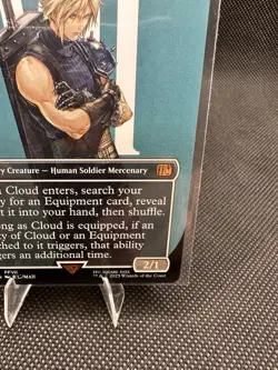 Cloud,Midgar Mercenary 2025 MTG WOTC Final Fantasy FIN FFVII #0375 - Image 5