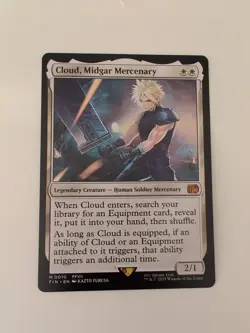 MTG Cloud, Midgar Mercenary Final fantasy - Image 1