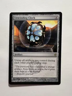 Unwinding Clock - MTG New Phyrexia - LP - Image 1