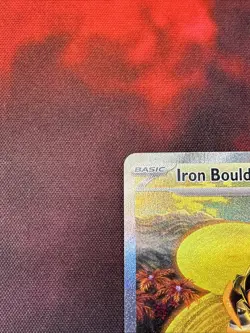 Iron Boulder ex 207/162 Temporal Forces Pokemon TCG Special Illustration Rare - Image 3
