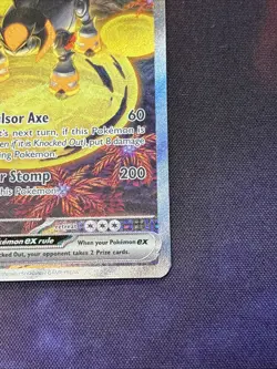 Iron Boulder ex 207/162 Temporal Forces Pokemon TCG Special Illustration Rare - Image 5