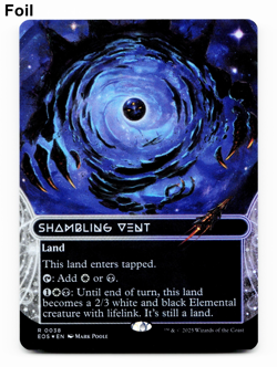 Shambling Vent (38, Borderless) FOIL - Edge of Eternities: Stellar Sights - MTG - Image 1