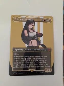MTG Tifa, Martial Artist (BORDERLESS) Final Fantasy - Image 1