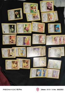 Pokemon Vintage Normal Lot 30 Cards Colorless Mixed Condition - Image 1