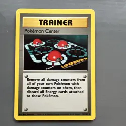 Pokemon TCG Pokemon Center Base Set 85/102 Regular Unlimited Uncommon - Image 1