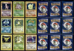 100% Complete Base Set 102/102 Vintage Master Pokemon Cards HOLO 1999 Charizard - Image 3