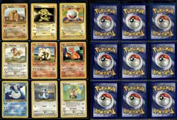100% Complete Base Set 102/102 Vintage Master Pokemon Cards HOLO 1999 Charizard - Image 4