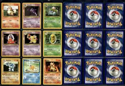 100% Complete Base Set 102/102 Vintage Master Pokemon Cards HOLO 1999 Charizard - Image 5