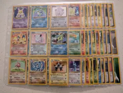 100% Complete Base Set 102/102 Vintage Master Pokemon Cards HOLO 1999 Charizard - Image 1
