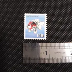 Seaking No.119 Pokemon Stamp Rare Shogakukan Japanese Nintendo From Japan B - Image 2
