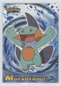 Marshtomp Topps Pokemon Advanced #53 2003 09gn - Image 1