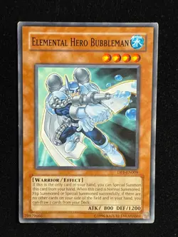 1x (HP) Elemental Hero Bubbleman - DP1-EN009 - Common - 1st Edition YuGiOh 1996 - Image 1