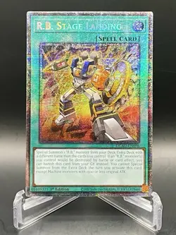 R.B Stage Landing DUAD-EN096 [Starlight Rare] 1st Ed Duelist's Advance Yugioh NM - Image 1