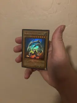 Blue-Eyes White Dragon SDK-001 Ultra Rare Unlimited FADED & WAVY Yugioh 5962 - Image 4