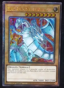 YuGiOh! Blue-Eyes White Dragon RA04-EN002 Quarter Century Secret Rare Near Mint - Image 2