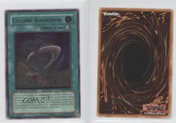 UL - Cyclone Boomerang 1st Ed. YuGiOh Shadow of Infinity #SOI-EN042 2006 00q0 - Image 3