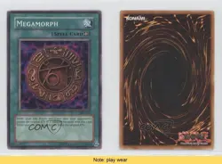 Megamorph Unlimited YuGiOh Starter Deck Kaiba Evolution #SKE-037 2004 READ 0c3 - Image 3